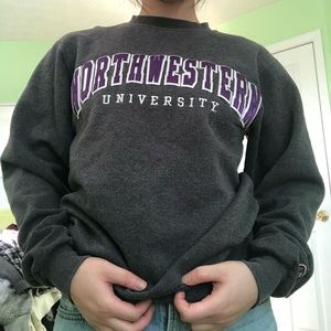 NORTHWESTERN CHAMPION CREWNECK